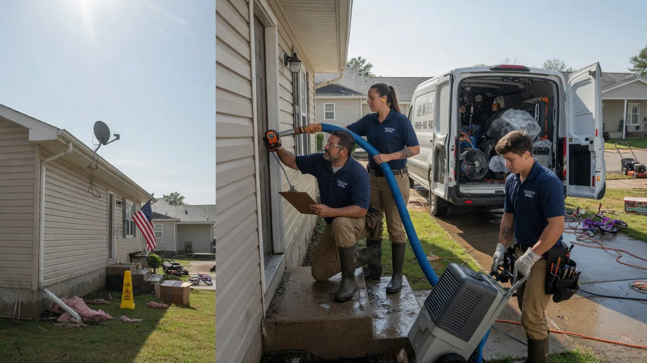 Ceiling Water Damage Restoration in Fredericksburg, TX near me